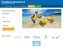 Tablet Screenshot of familierondreizen.nl
